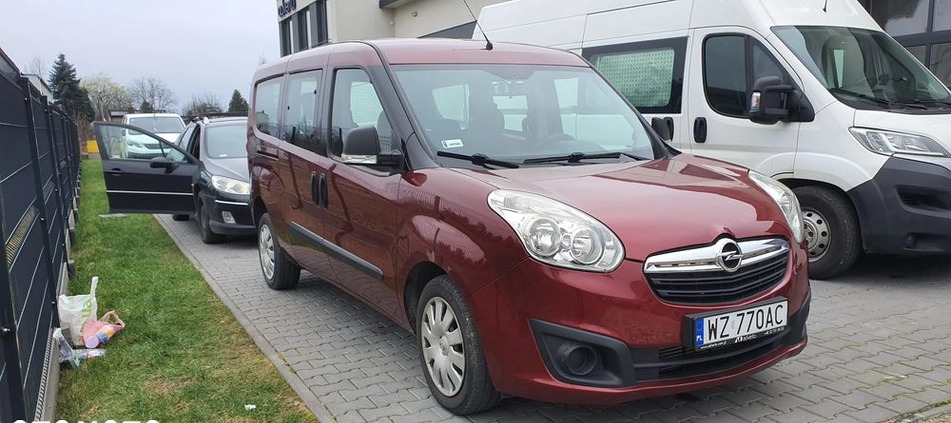 Opel Combo cena 31980 przebieg: 218000, rok produkcji 2016 z Łomianki małe 106